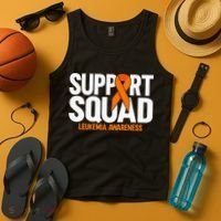 In September We Wear Orange Leukemia Awareness Tank Top thumb 4