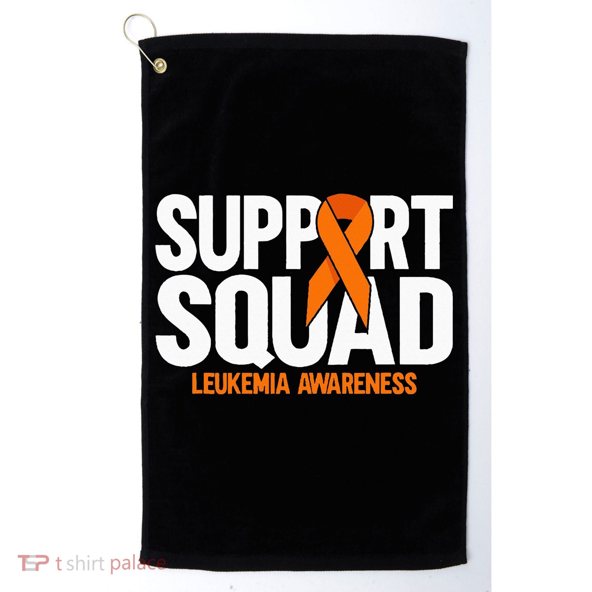 In September We Wear Orange Leukemia Awareness Golf Towel