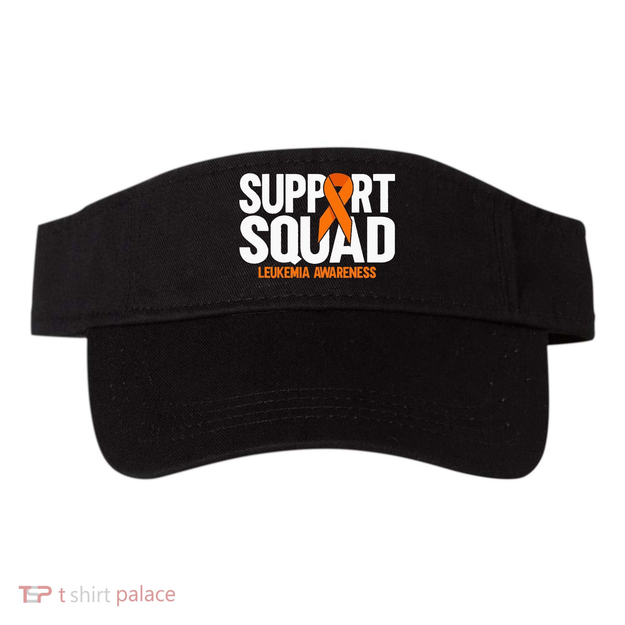 In September We Wear Orange Leukemia Awareness Visor