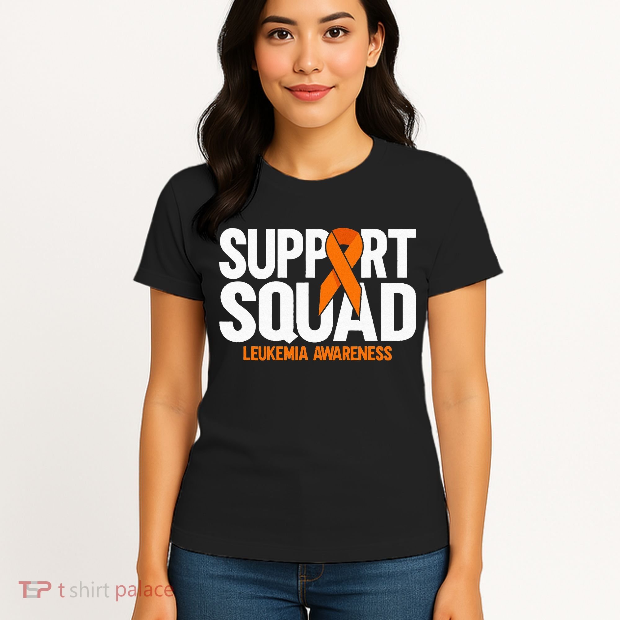 In September We Wear Orange Leukemia Awareness Women's T-Shirt