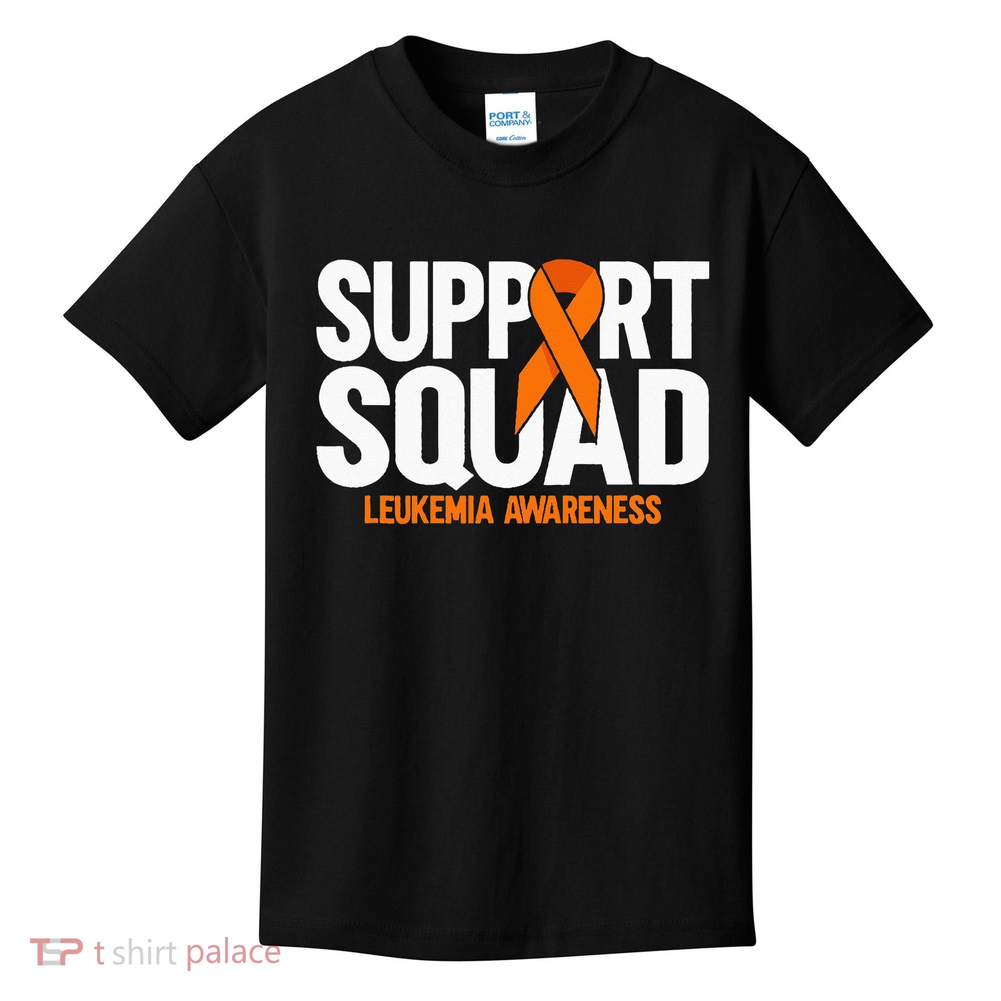 In September We Wear Orange Leukemia Awareness Kids T-Shirt