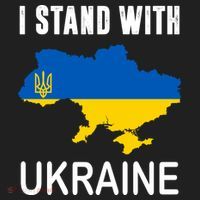 I Stand With Ukraine Map Hat thumb 2