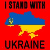 I Stand With Ukraine Map Santa Hat thumb 1
