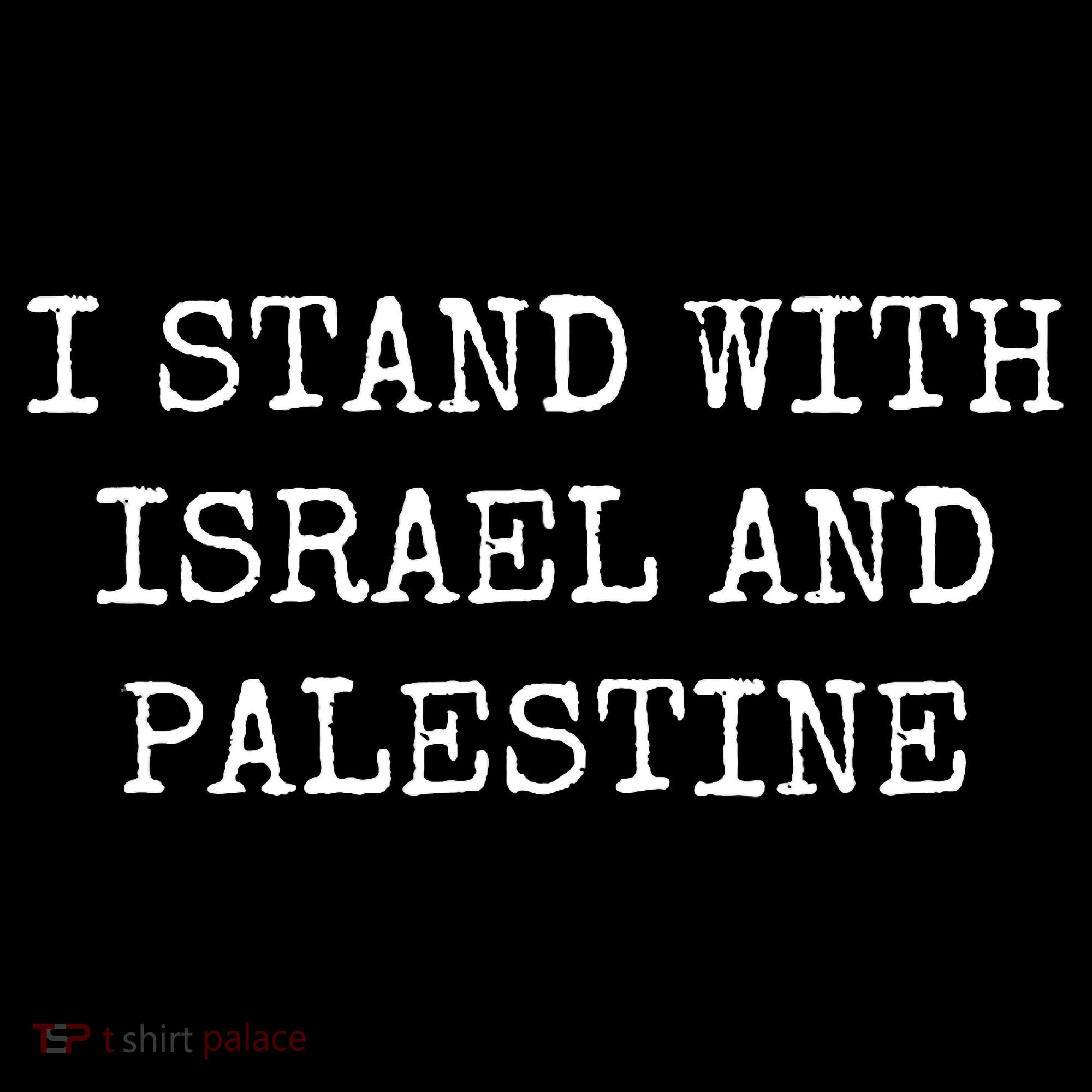 I Stand With Israel And Palestine Women's Hoodie