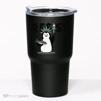 I Stand With The Penguins Resist Penguin Anti Trump Tumbler thumb 0