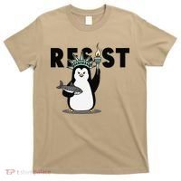 I Stand With The Penguins Resist Penguin Anti Trump T-Shirt thumb 0