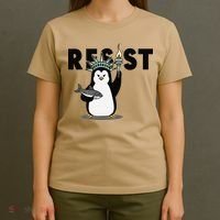 I Stand With The Penguins Resist Penguin Anti Trump T-Shirt thumb 4