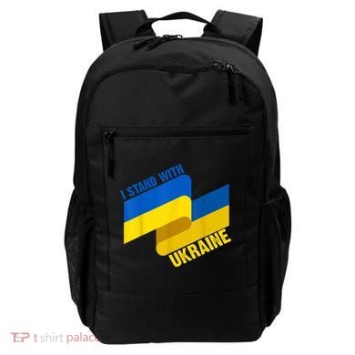 I Stand With Ukraine Support Backpack
