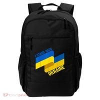 I Stand With Ukraine Support Backpack thumb 0