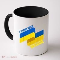I Stand With Ukraine Support Coffee Mug thumb 0