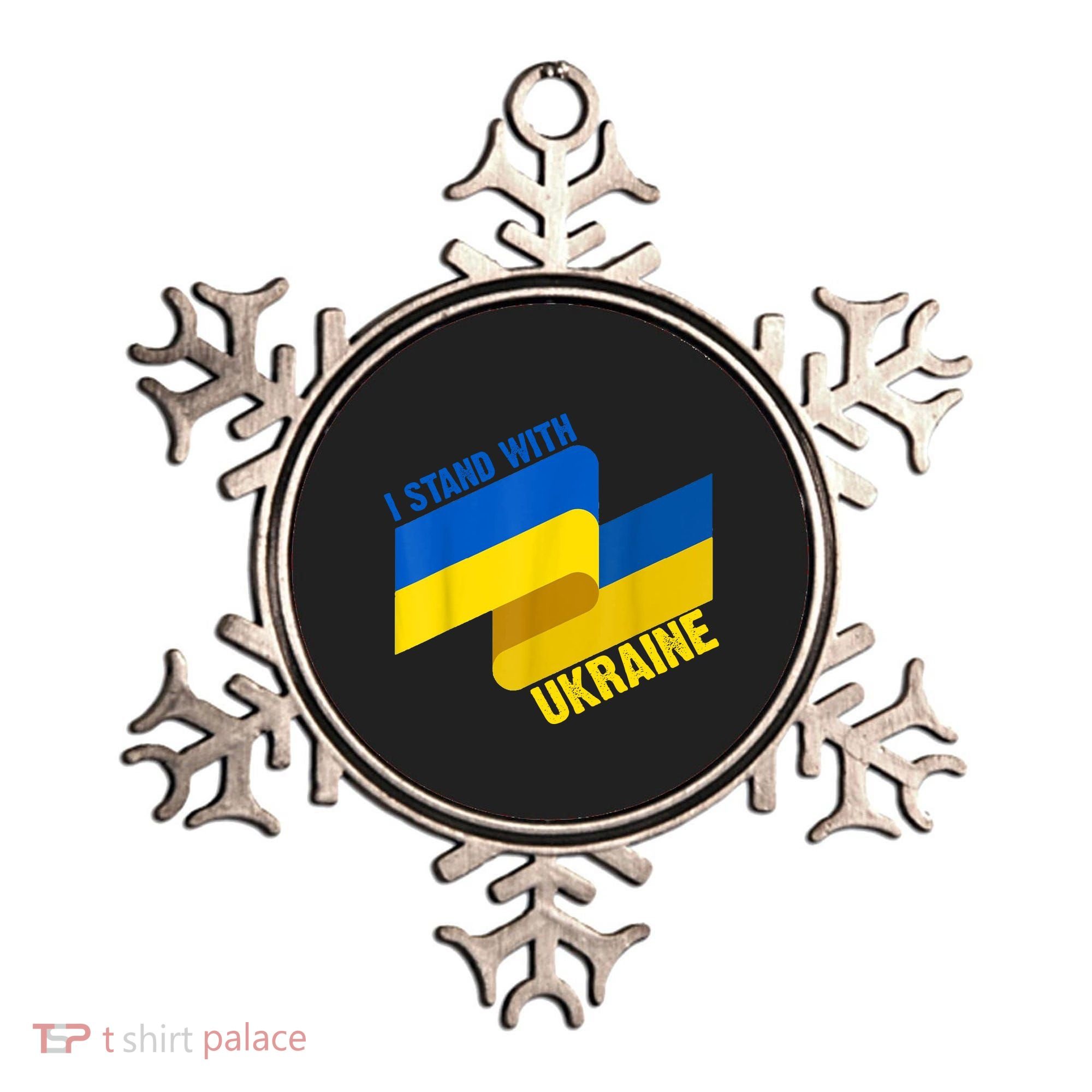 I Stand With Ukraine Support Ornament