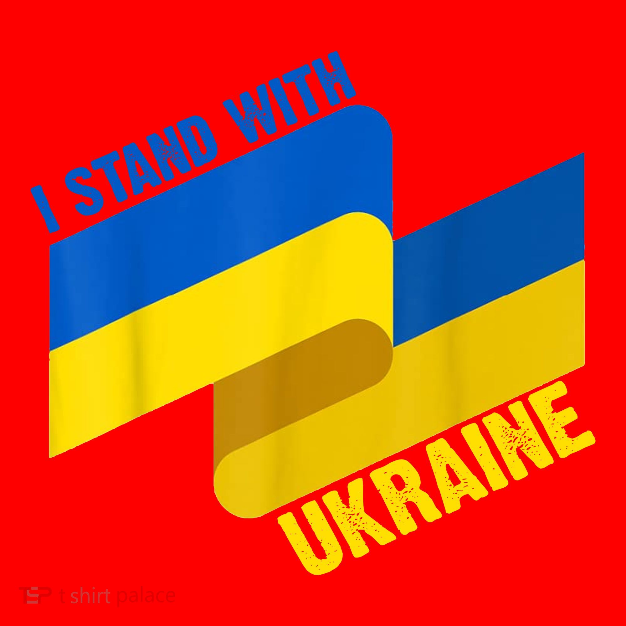 I Stand With Ukraine Support Santa Hat