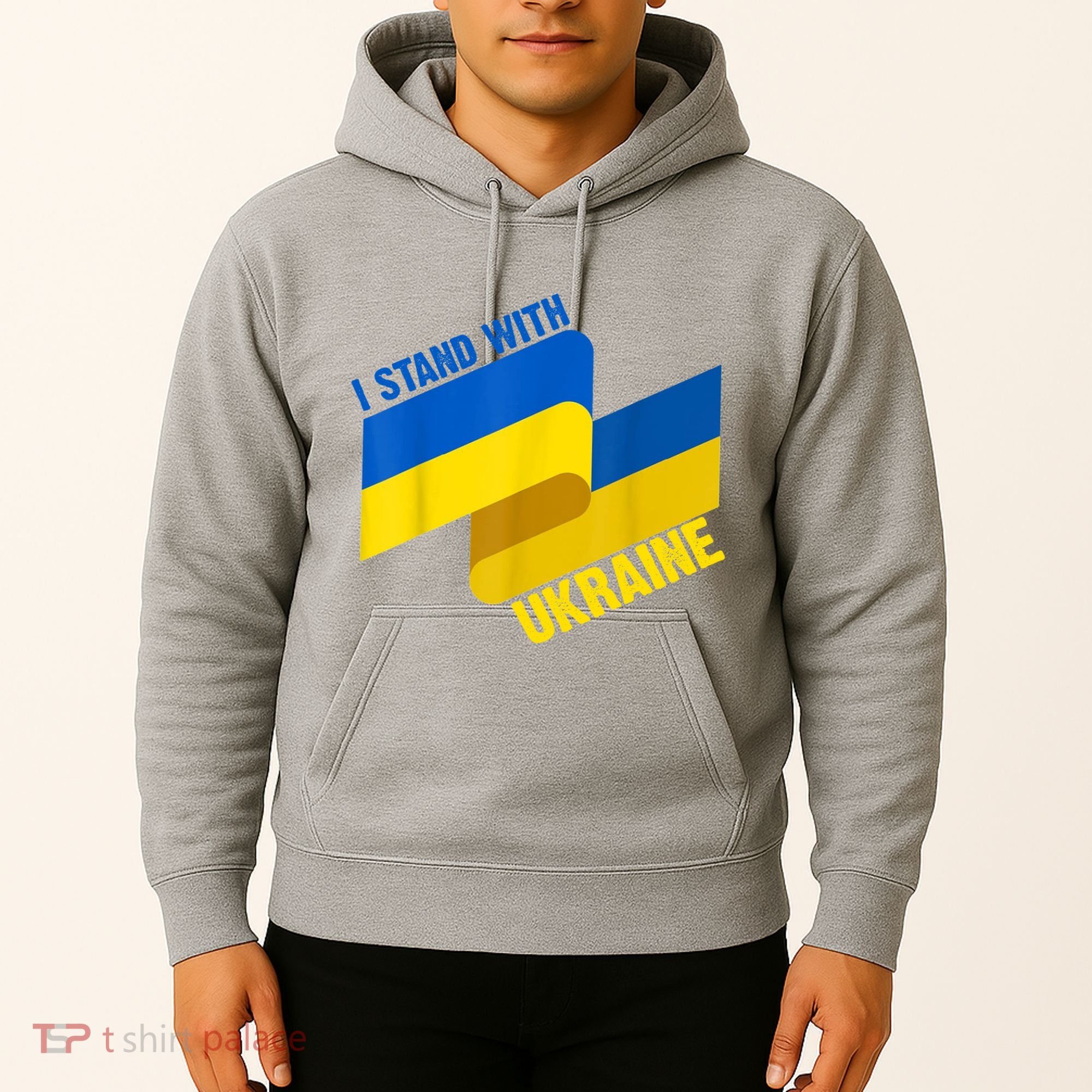 I Stand With Ukraine Support Hoodie