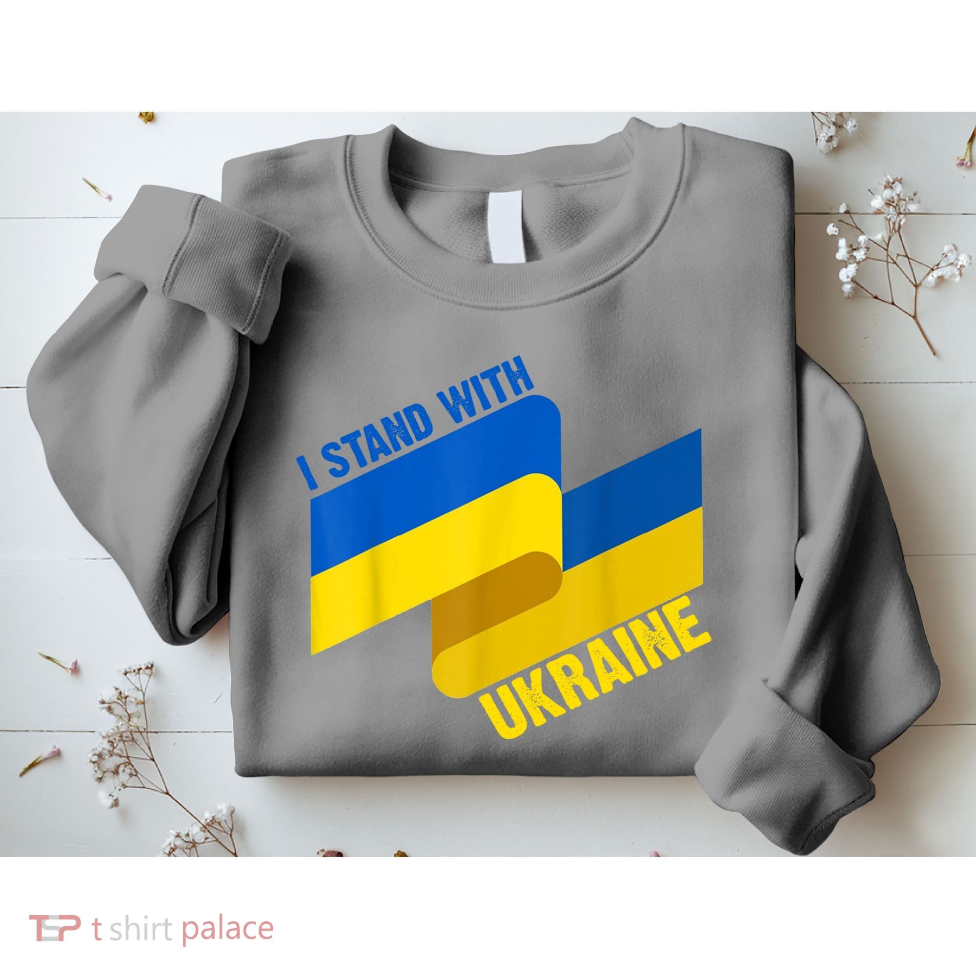 I Stand With Ukraine Support Sweatshirt