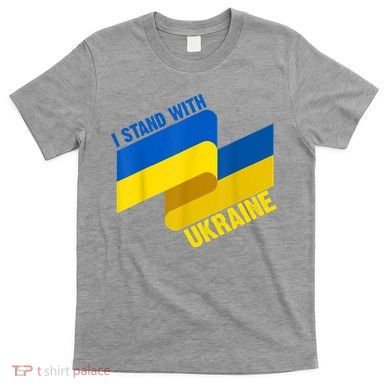 I Stand With Ukraine Support T-Shirt
