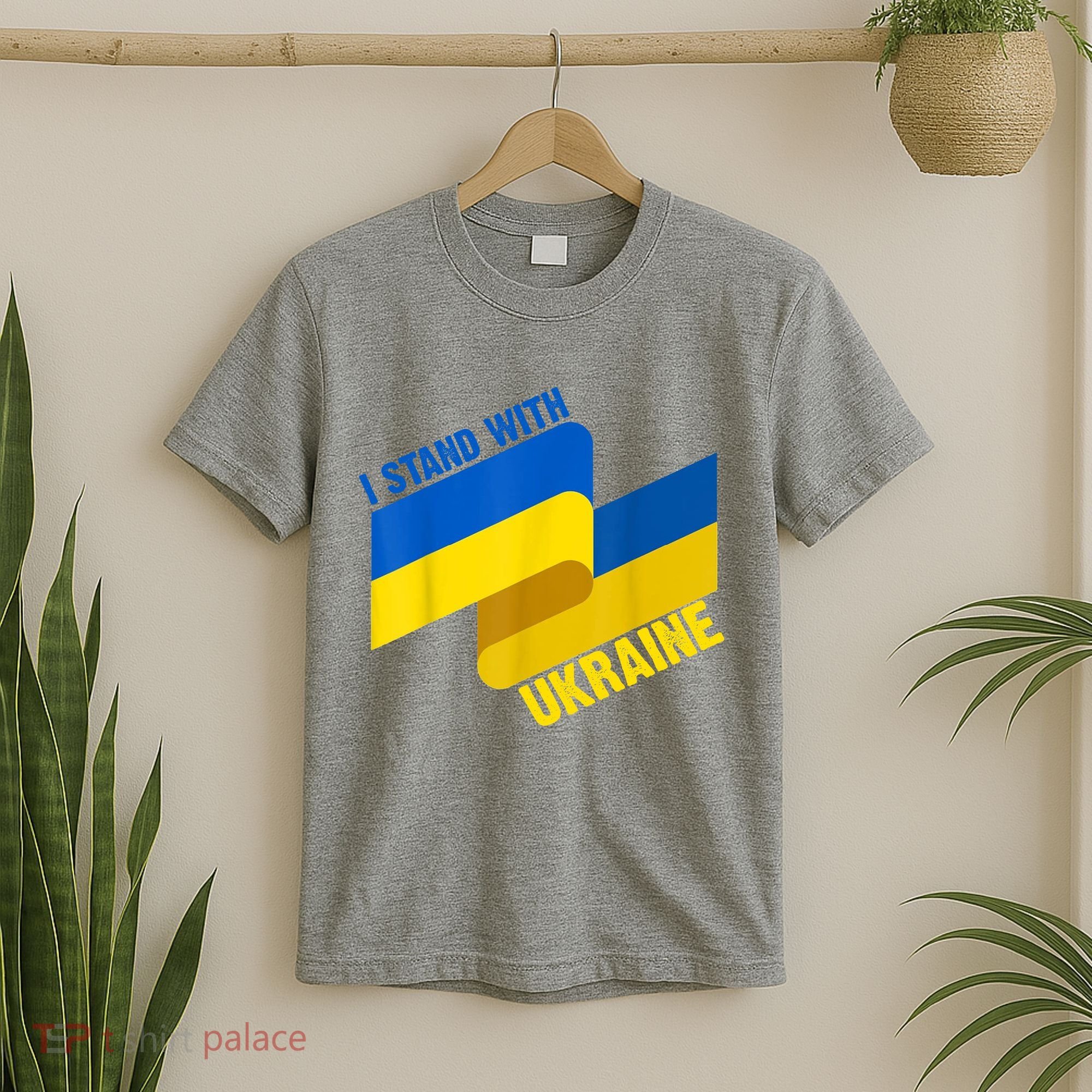 I Stand With Ukraine Support T-Shirt
