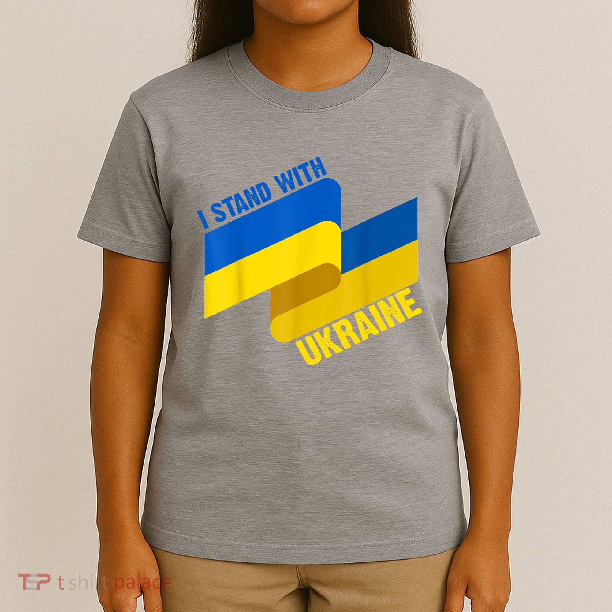 I Stand With Ukraine Support T-Shirt