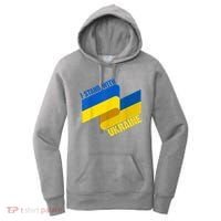 I Stand With Ukraine Support Women's Hoodie thumb 0