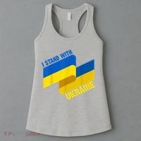 I Stand With Ukraine Support Women's Tank Top thumb 3