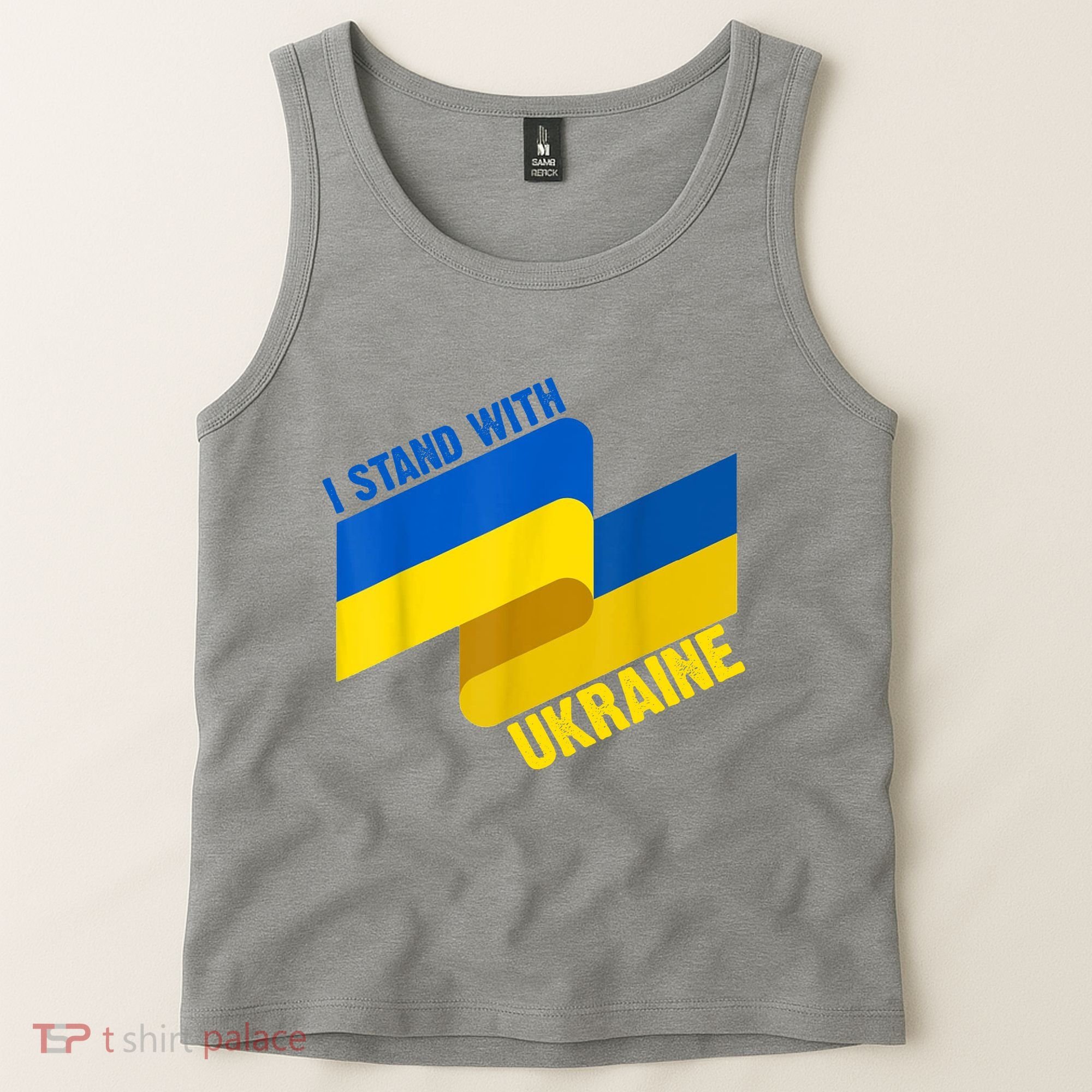 I Stand With Ukraine Support Tank Top