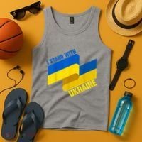 I Stand With Ukraine Support Tank Top thumb 4