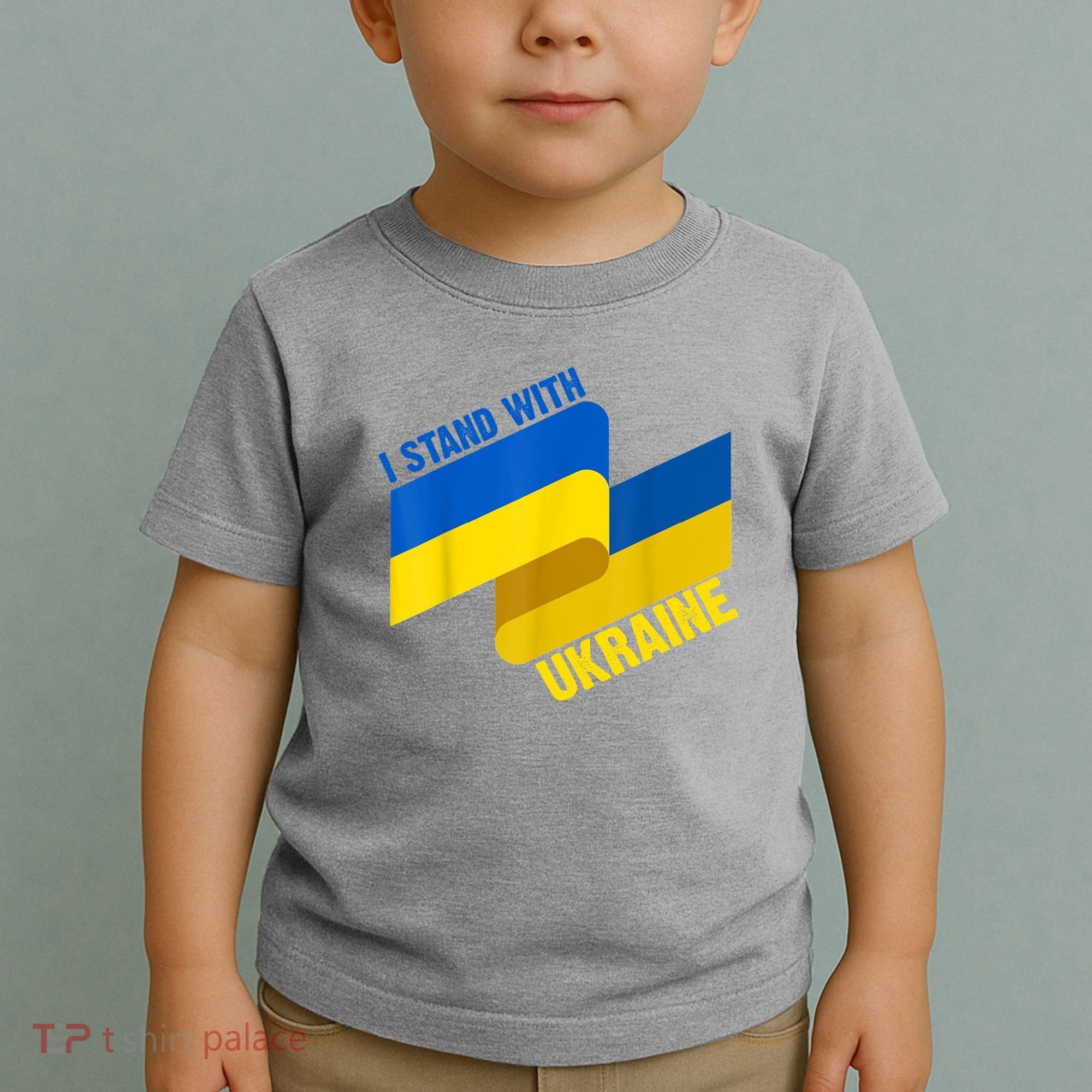 I Stand With Ukraine Support Toddler T-Shirt