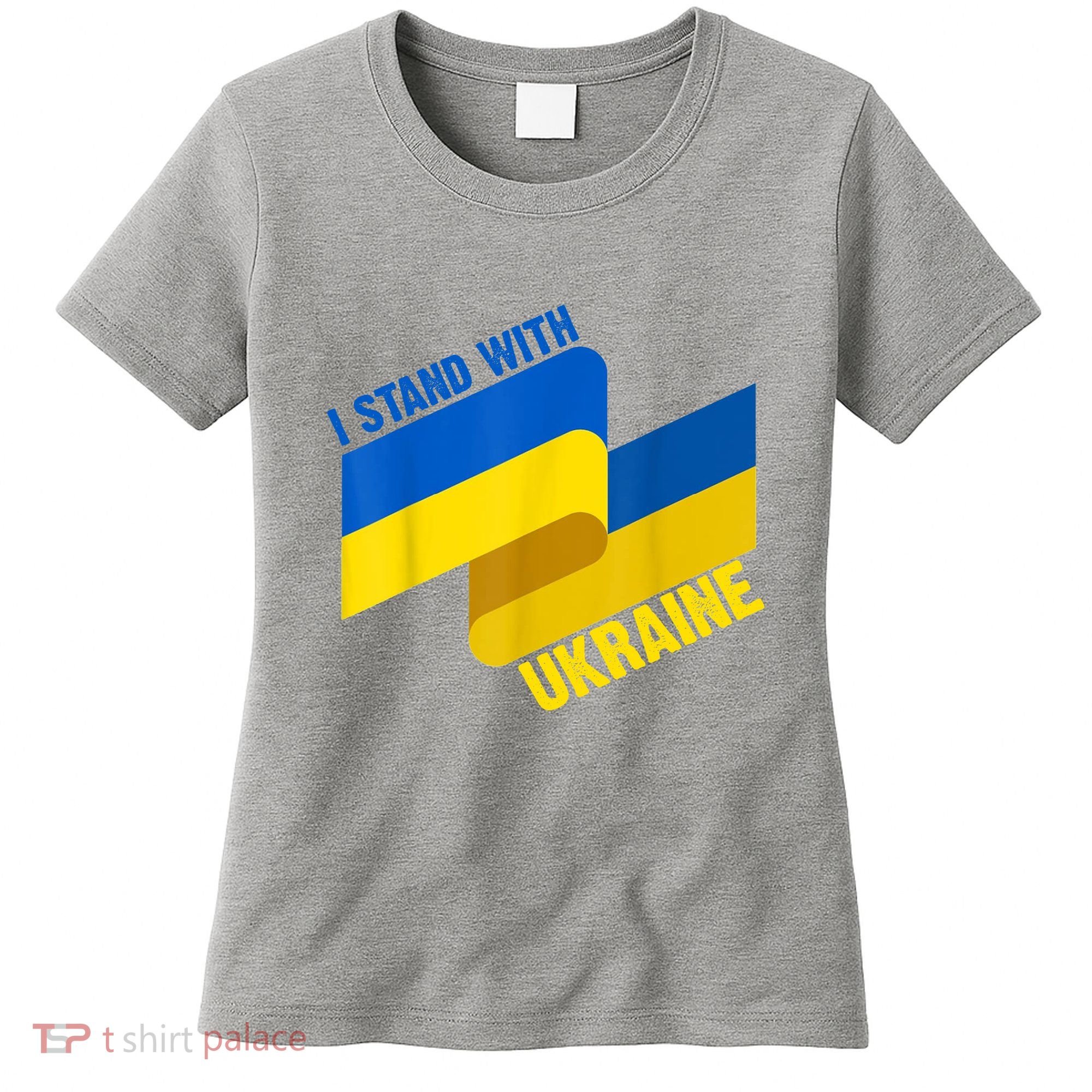 I Stand With Ukraine Support Women's T-Shirt