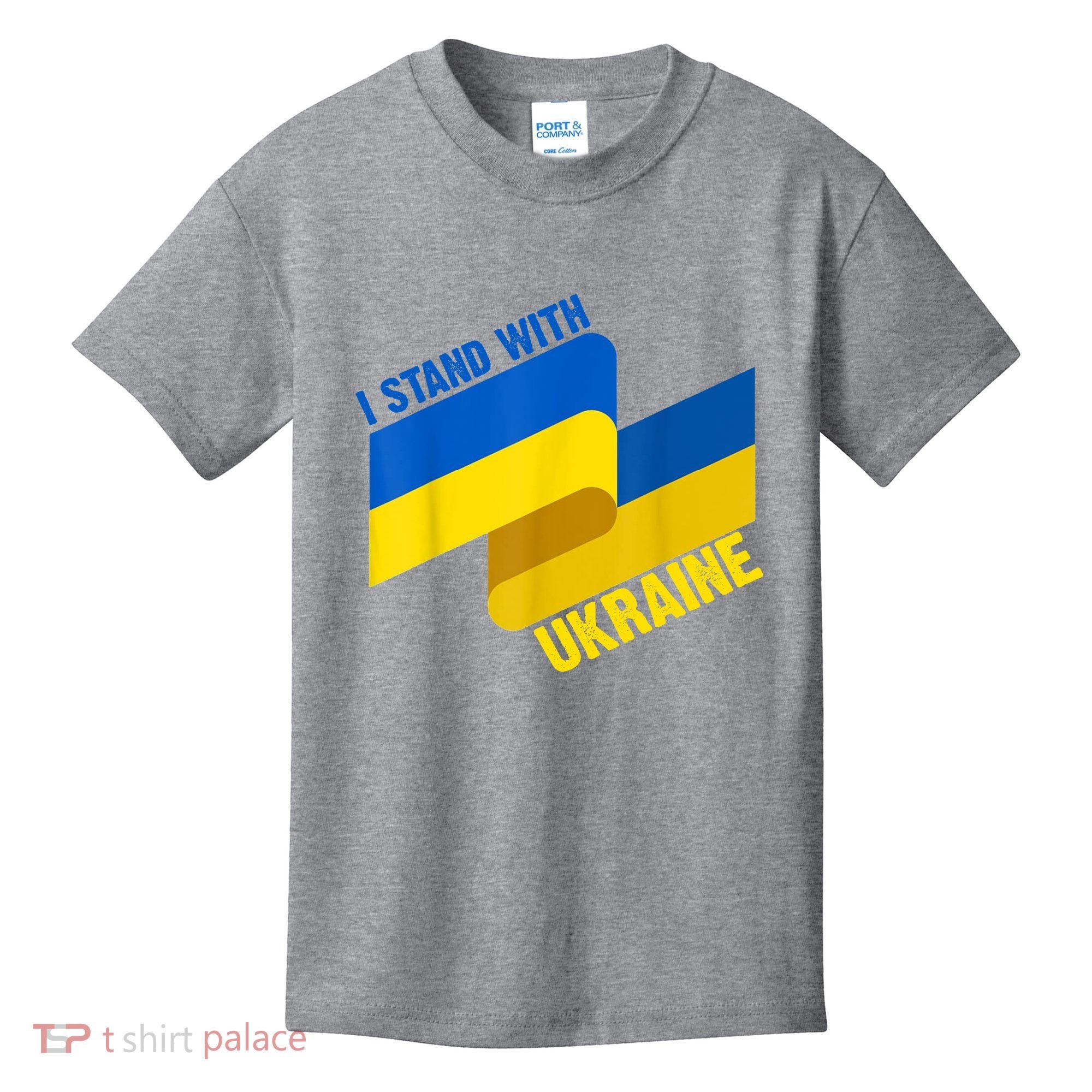 I Stand With Ukraine Support Kids T-Shirt
