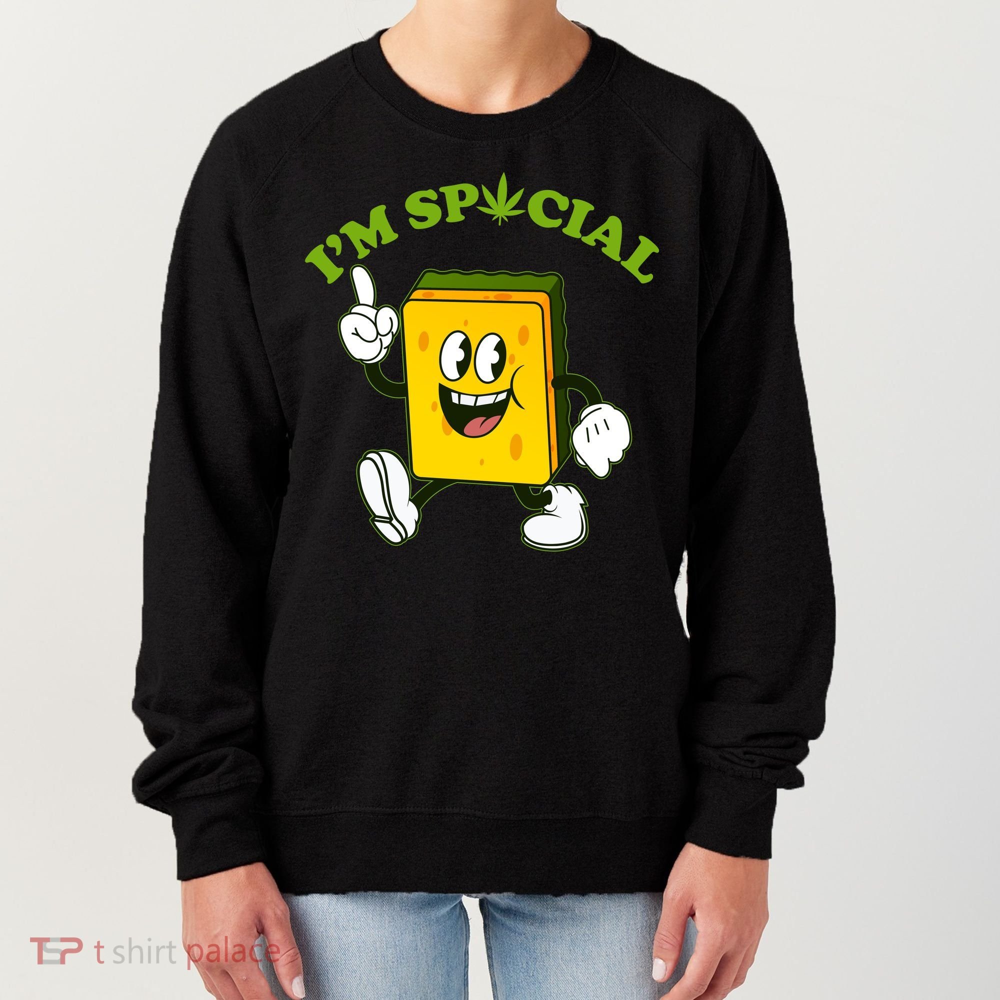 Im Special Weed Sponge Women's Sweatshirt