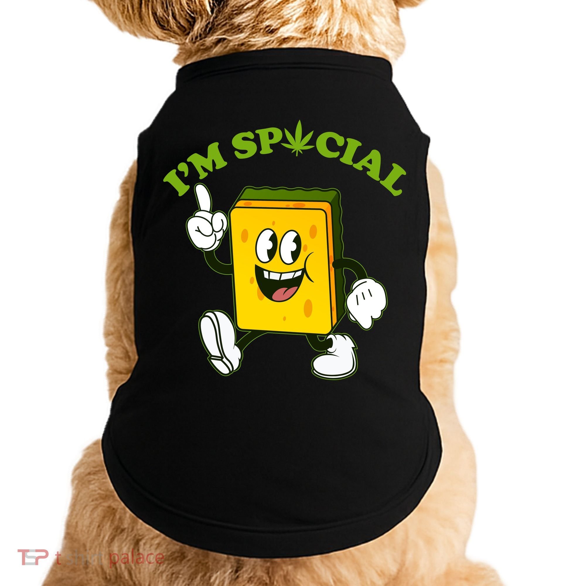 Im Special Weed Sponge Doggie Tank