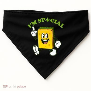 Im Special Weed Sponge USA-Made Doggie Bandana