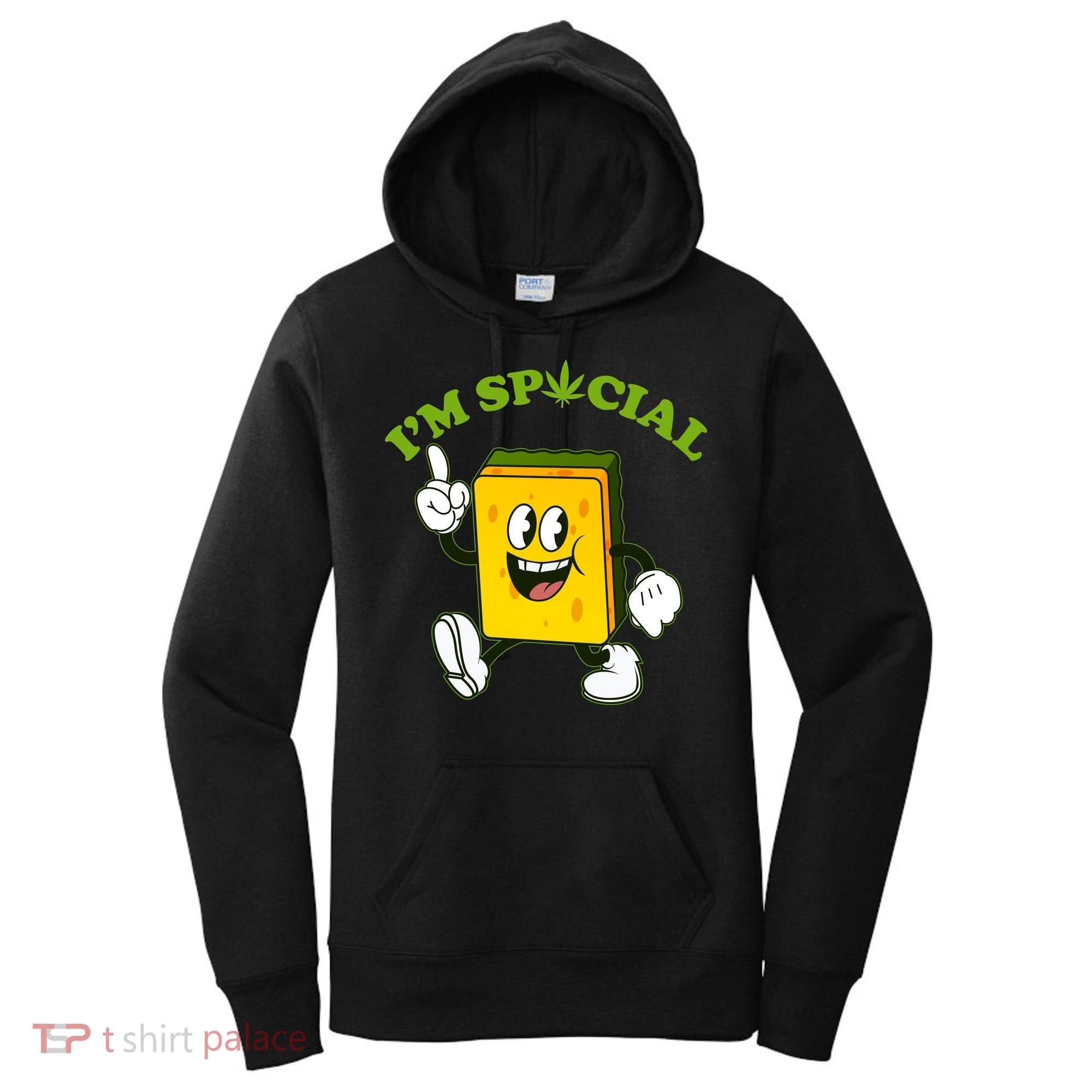 Im Special Weed Sponge Women's Hoodie