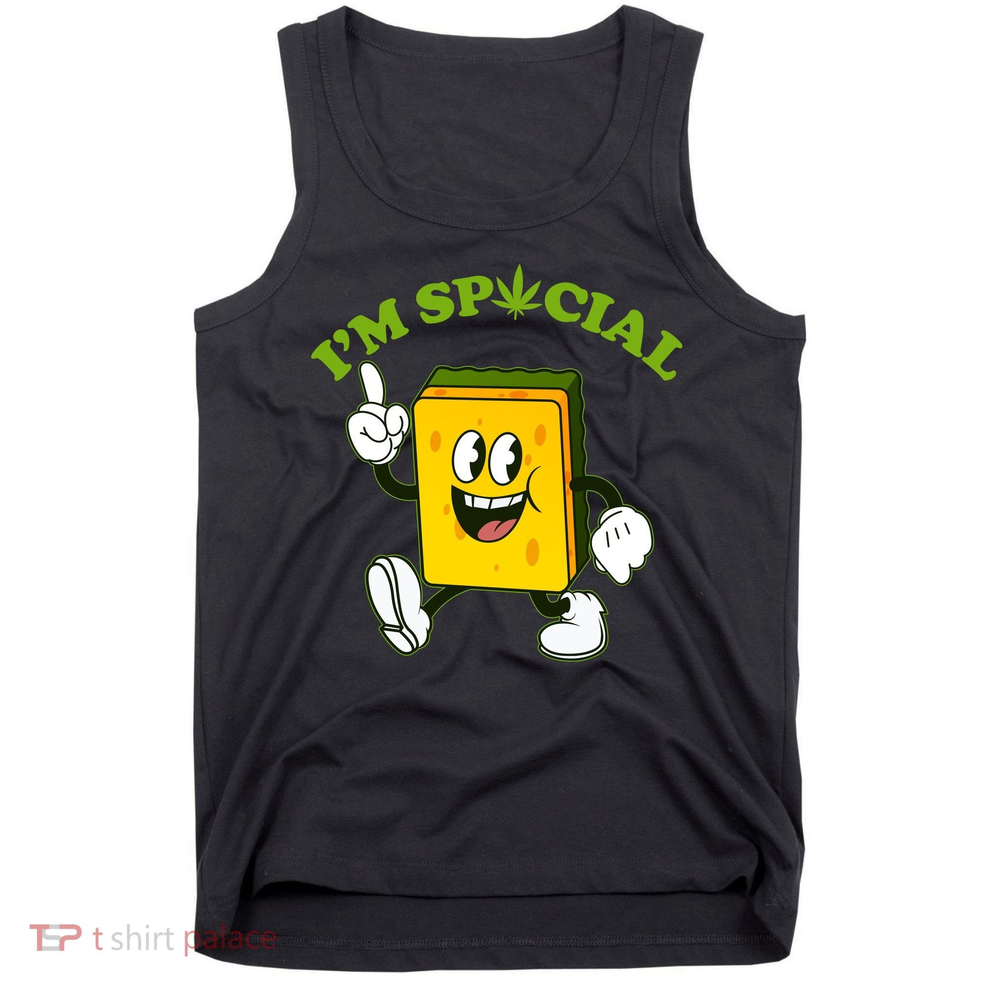 Im Special Weed Sponge Tank Top