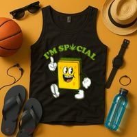 Im Special Weed Sponge Tank Top thumb 4
