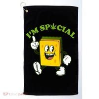 Im Special Weed Sponge Golf Towel thumb 0