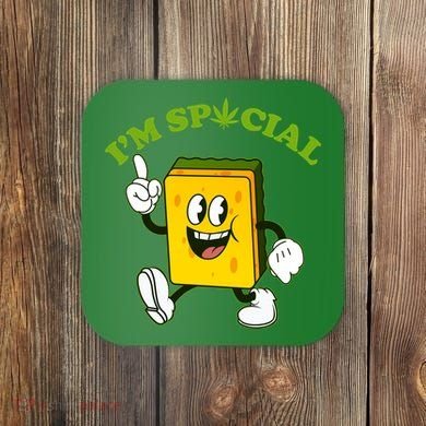 Im Special Weed Sponge Coaster