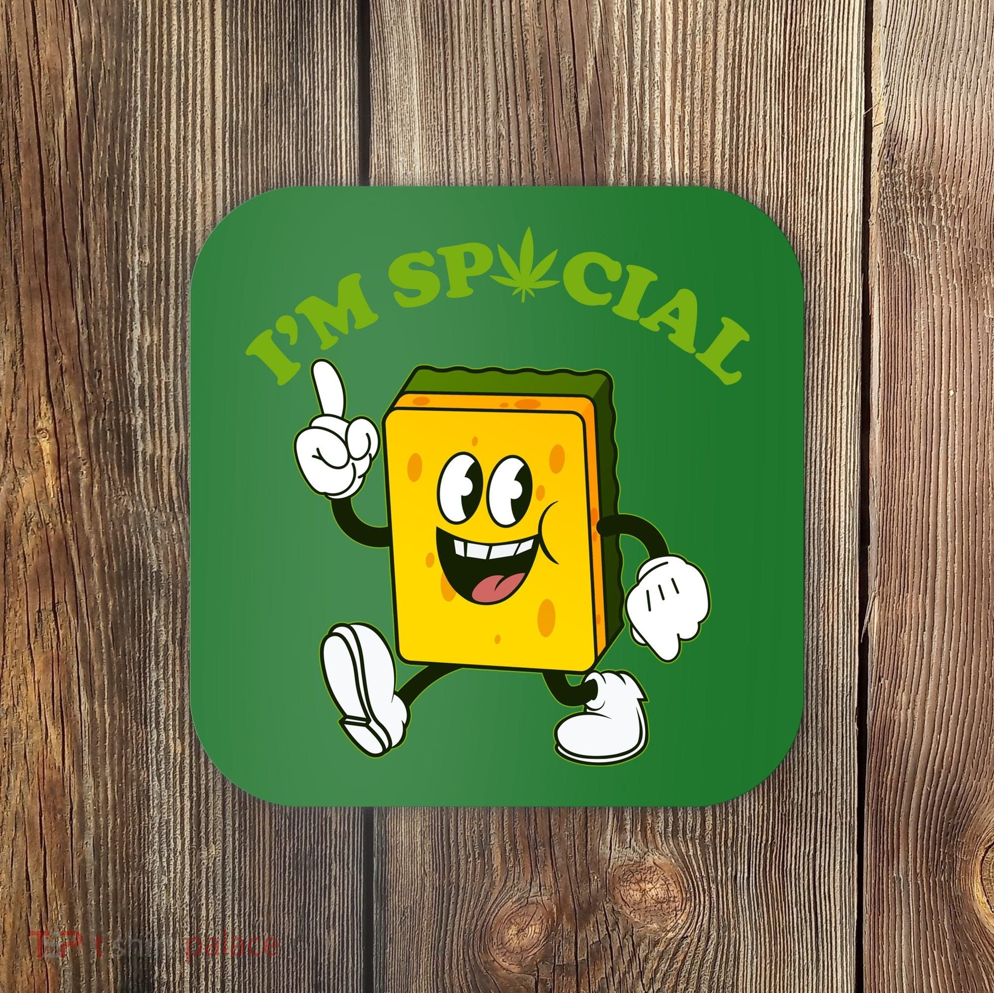 Im Special Weed Sponge Coaster