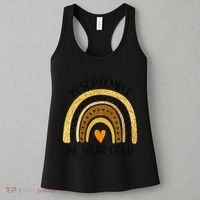 In September We Wear Gold Rainbow Childhood Cancer Awareness Gift Women's Tank Top thumb 3