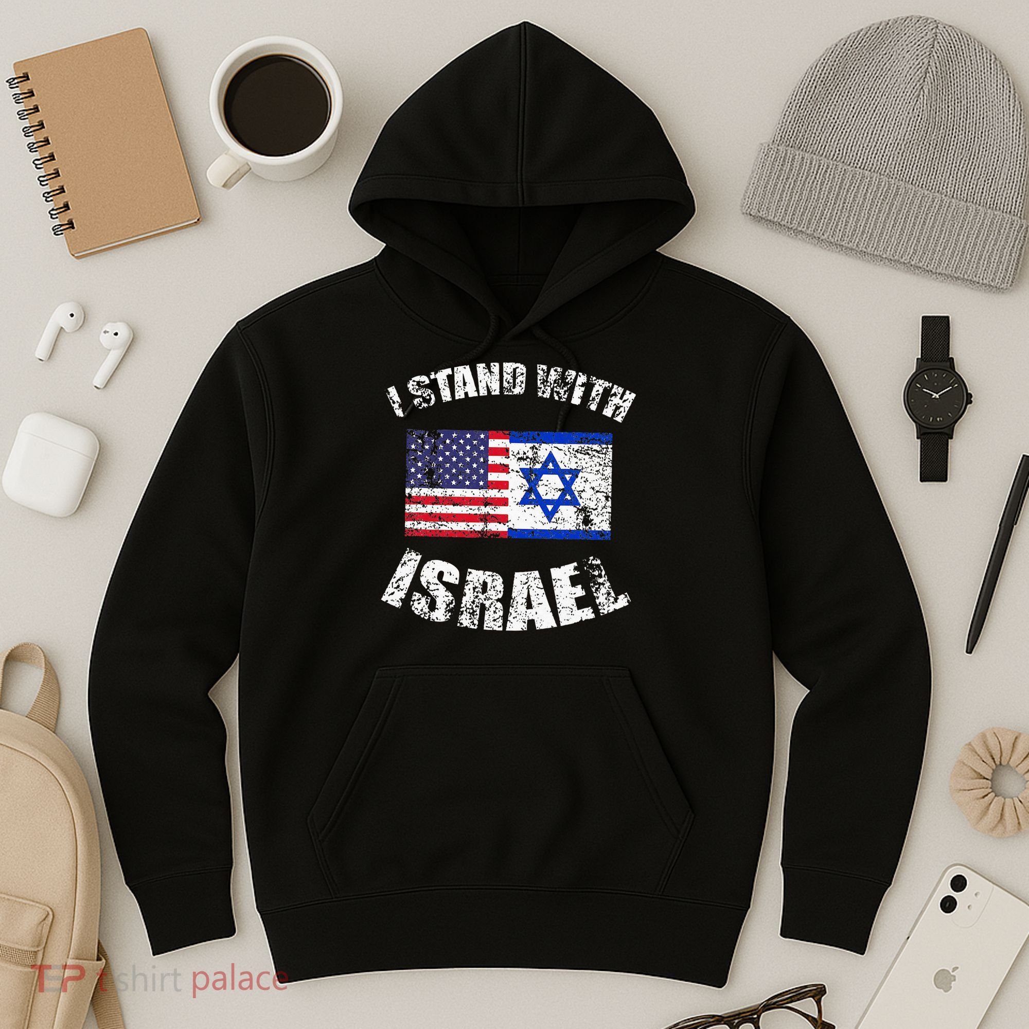I Stand With Israel Hoodie