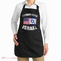 I Stand With Israel Apron thumb 2