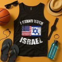I Stand With Israel Tank Top thumb 4