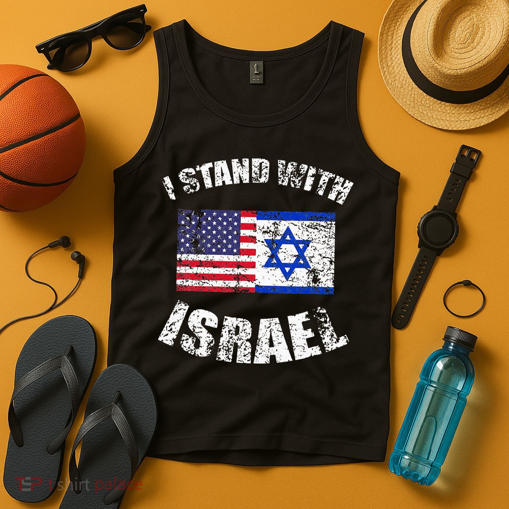 I Stand With Israel Tank Top