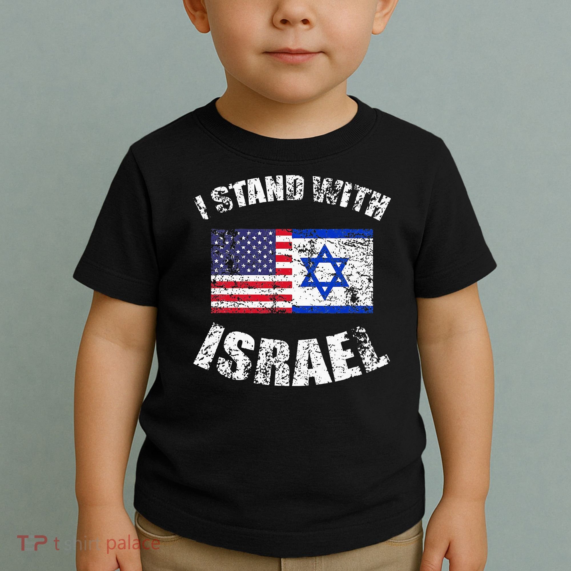 I Stand With Israel Toddler T-Shirt
