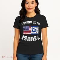 I Stand With Israel Women's T-Shirt thumb 4