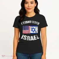 I Stand With Israel Women's T-Shirt thumb 4
