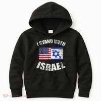 I Stand With Israel Kids Hoodie thumb 0