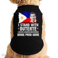I Stand With Duterte I'M Not Filipino Philippine PRRD Doggie Tank thumb 0