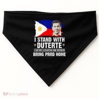 I Stand With Duterte I'M Not Filipino Philippine PRRD USA-Made Doggie Bandana thumb 0