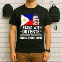 I Stand With Duterte I'M Not Filipino Philippine PRRD T-Shirt thumb 6