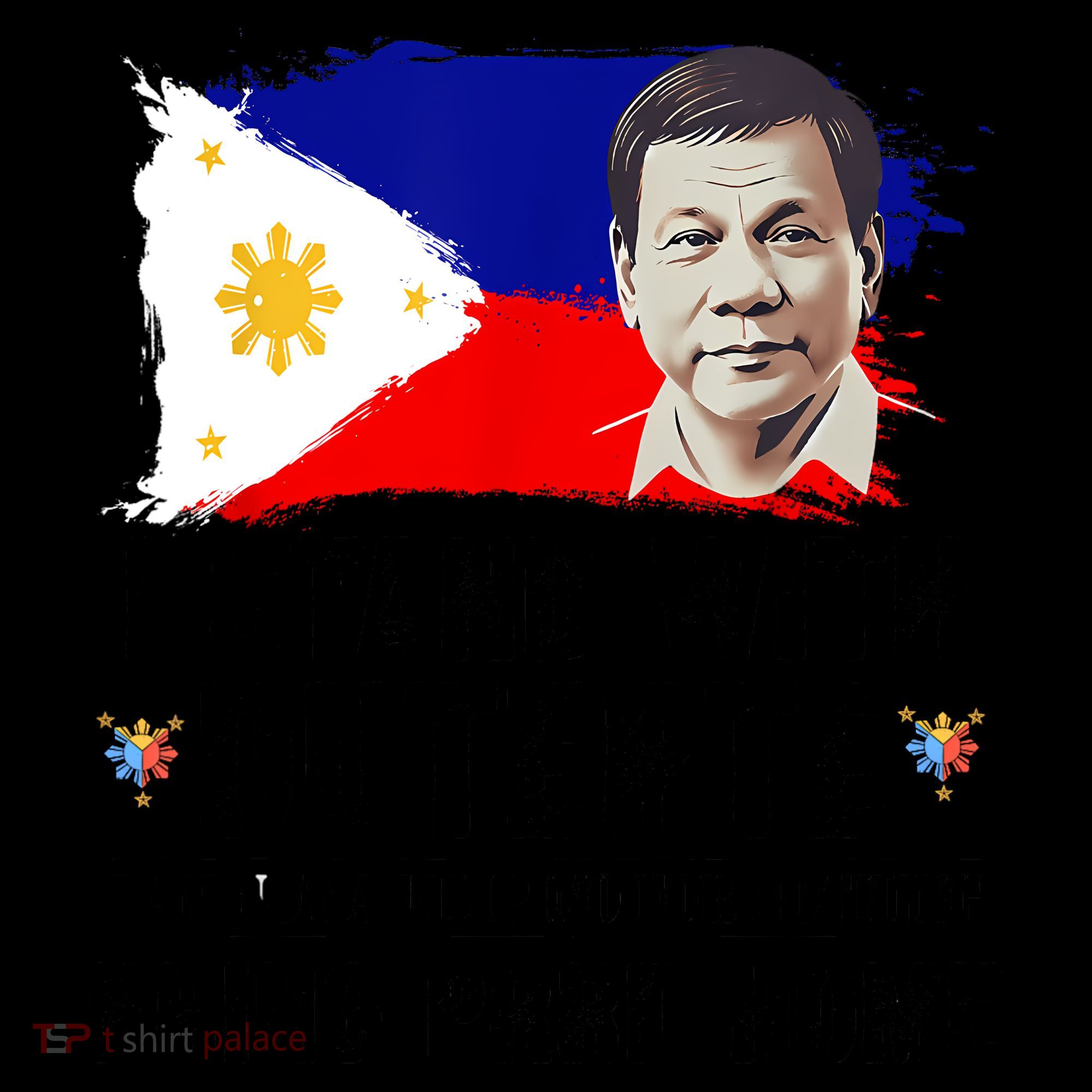 I Stand With Duterte I'M Not Filipino Philippine PRRD Coffee Mug